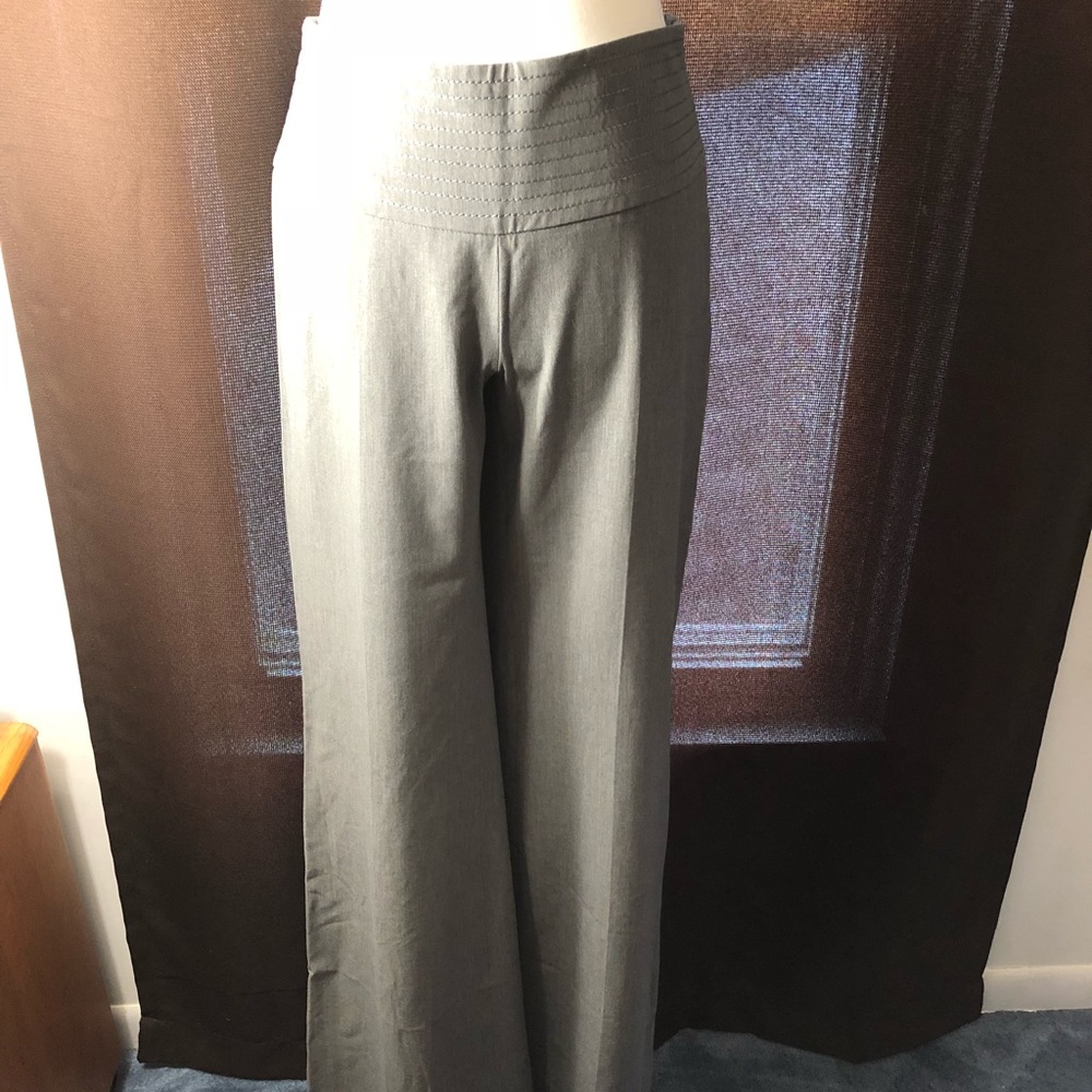 Gray Wide Legged Dress Slacks NWT Sz 6
